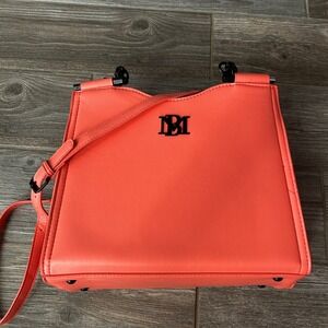 NWT‎ Badgely Mischka Cobalt Gold Top Handle Handbag Purse Crossbody Bag